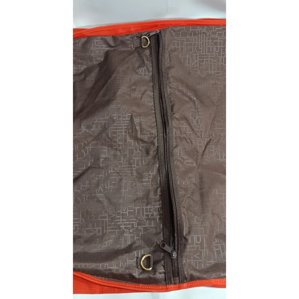 Diane von Furstenberg Red Garment Bag Carry On Travel Luggage Bag